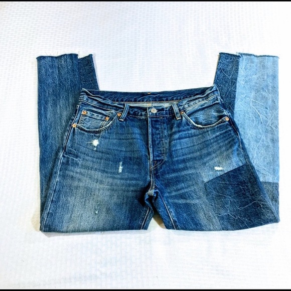 levi’s patchwork jeans - Picture 5 of 8